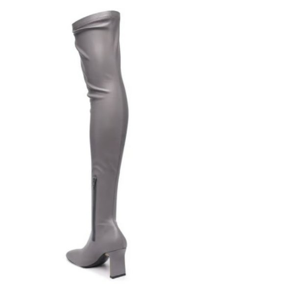 STELLA MCCARTNEY Ivy vegetarian leather over-the-knee boots. 37 - Picture 4 of 16